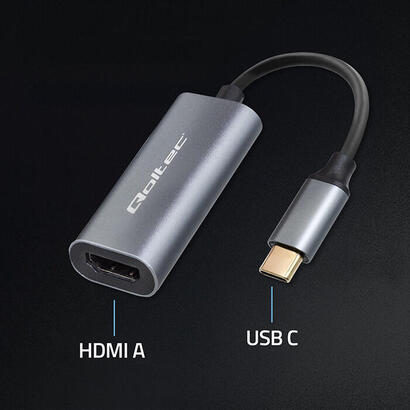 qoltec-50331-adapter-usb-c-31-mhl-to-hdmi-4k-60hz-32awg