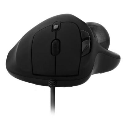 tnb-raton-ergo-wired-usb-a-usb-c-ergonomic-trackball-mouse-black