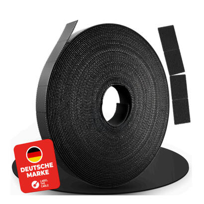 label-the-cable-ltc-1410-10-presilla-kit-de-gestion-de-cables-negro