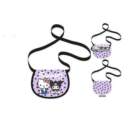 bolso-bandolera-kuromi-hello-kitty