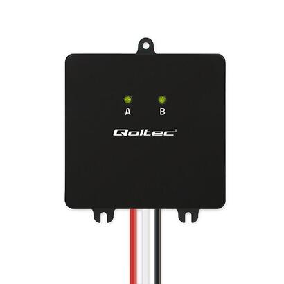 qoltec-51097-voltage-balancer-for-24v-batteries-2-x-12v-5a-lifepo4-agm-gel