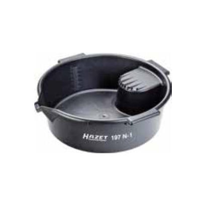 bandeja-carter-multiusos-hazet-197n-1-6-litros-negro-para-cambios-de-aceite-seguros-197n-1