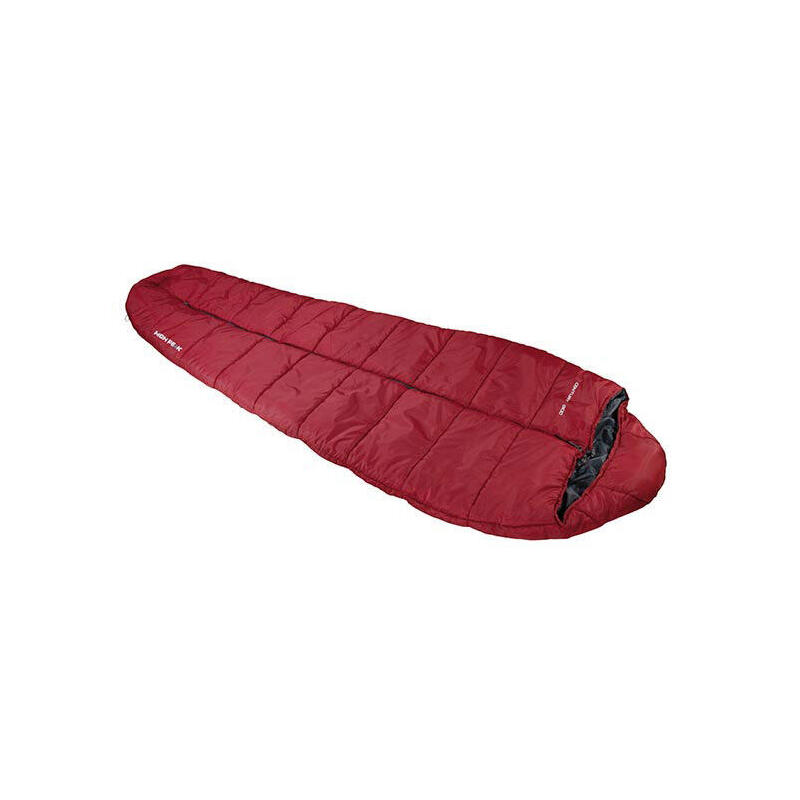 high-peak-century-300-saco-de-dormir-rojo-oscurogris-23227