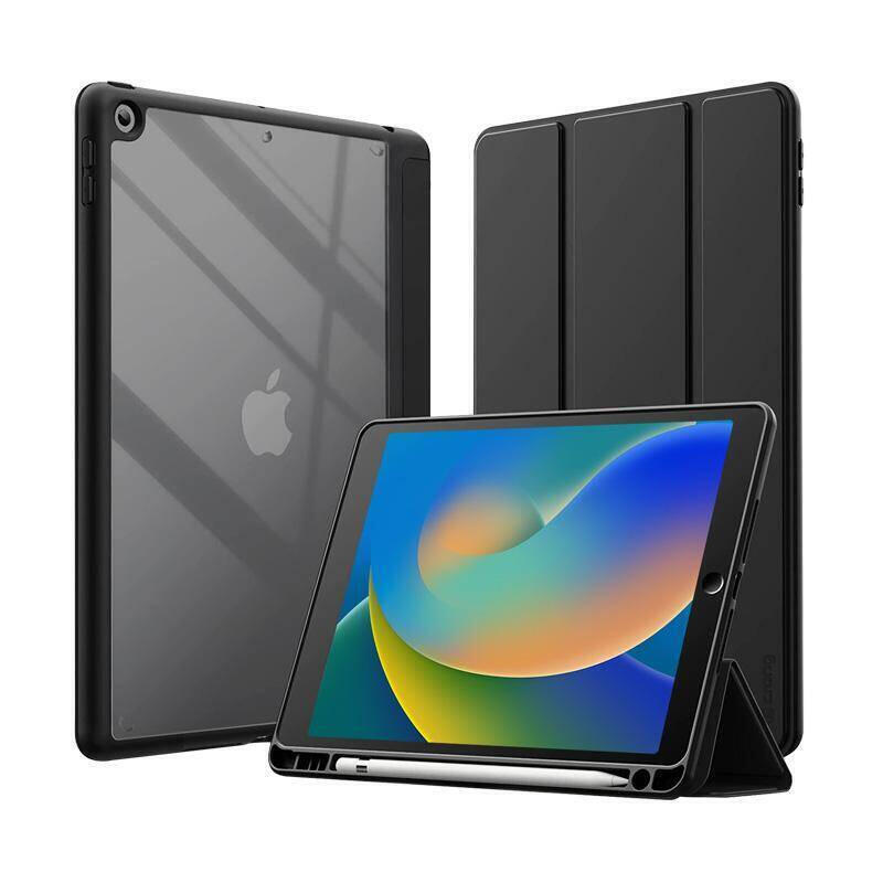 crong-primefolio-etui-ipad-102-2021-2019-z-podstawka-i-schowkiem-na-apple-pencil-czarnyprzezroczysty crong-primefolio-etui-ipad-102-2021-2019-z-podstawka-i-schowkiem-na-apple-pencil-czarnyprzezroczysty