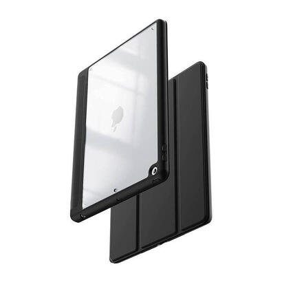 crong-primefolio-etui-ipad-102-2021-2019-z-podstawka-i-schowkiem-na-apple-pencil-czarnyprzezroczysty