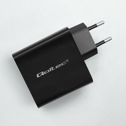 qoltec-52380-super-quick-pd-charger-1xusb-c-1xusb-65w-5-20v-15-325a-black
