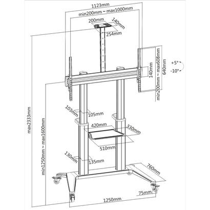 techly-stojak-mobilny-do-tv-70-120cali-140kg