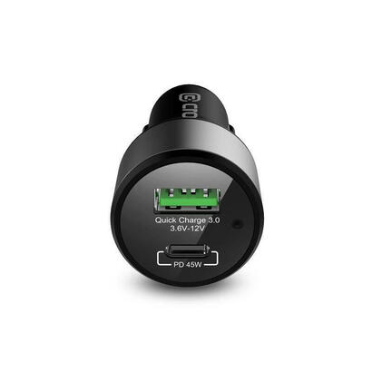 crong-crg-pwrc-usbc63-blk-cargador-de-dispositivo-movil-smartphone-reloj-inteligente-negro-encendedor-de-cigarrillos-carga-rapid