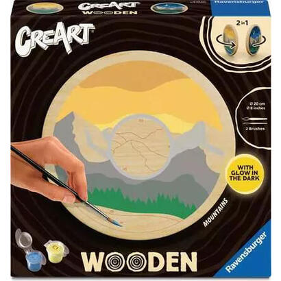 ravensburger-creart-madera-montanas-pintura-25923