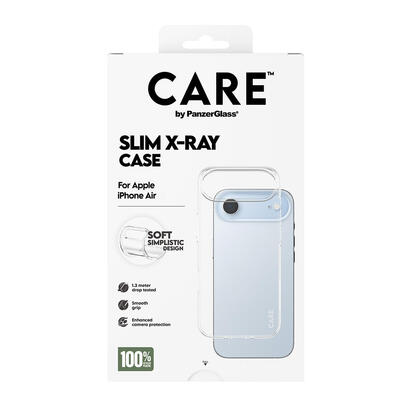 panzerglass-care-by-x-ray-case-iphone-air-funda-para-apple-iphone-air-transparente