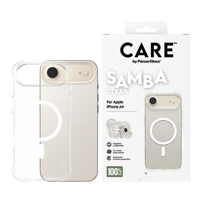 panzerglass-care-by-samba-case-transparent-w-white-magsafe-iphone-air-funda-para-apple-iphone-air-transparente