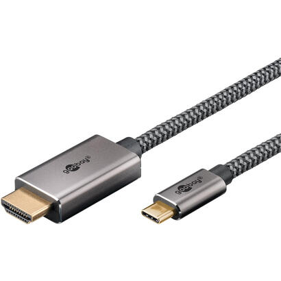 goobay-75700-adaptador-de-cable-de-video-2-m-usb-tipo-c-hdmi-tipo-a-estandar-negro-plata