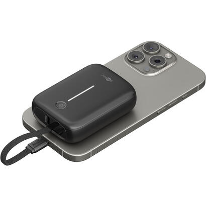 goobay-powerbank-10000-mah-integriertes-usb-c-cable-13cm-20-watt-negro-10-ah-1x-usb-a-2x-usb-c-pd-qc-76251