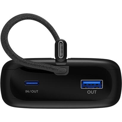 goobay-powerbank-20000-mah-integriertes-usb-c-cable-13cm-30-watt-negro-20-ah-1x-usb-a-2x-usb-c-pd-qc-76252