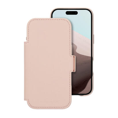 dbramante1928-lynge-funda-con-tapa-para-telefono-movil-compatibilidad-con-magsafe-arena-rosa-para-apple-iphone-air