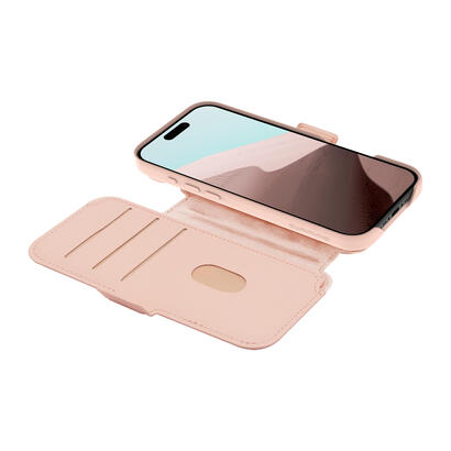 dbramante1928-lynge-funda-con-tapa-para-telefono-movil-compatibilidad-con-magsafe-arena-rosa-para-apple-iphone-air