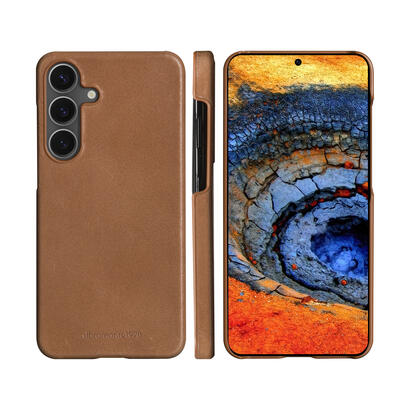 dbramante1928-lynge-funda-para-galaxy-s25-17-cm-67-libro-bronceado