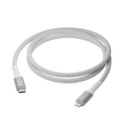 dbramante1928-re-charge-cable-lightning-24-pin-usb-c-macho-a-lightning-macho-12-m-cable-trenzado-100-plastico-reciclado