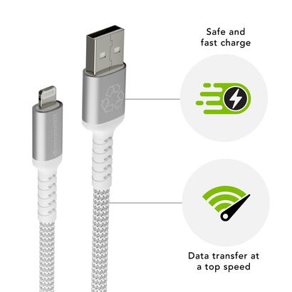 dbramante1928-re-charge-cable-lightning-usb-macho-a-lightning-macho-25-m-cable-trenzado-100-plastico-reciclado