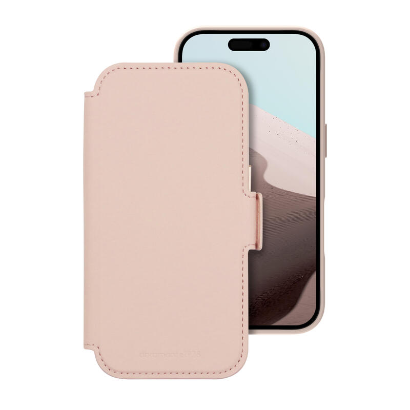 dbramante1928-lynge-funda-con-tapa-para-telefono-movil-compatibilidad-con-magsafe-arena-rosa-para-apple-iphone-17
