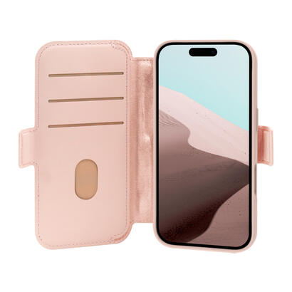 dbramante1928-lynge-funda-con-tapa-para-telefono-movil-compatibilidad-con-magsafe-arena-rosa-para-apple-iphone-17