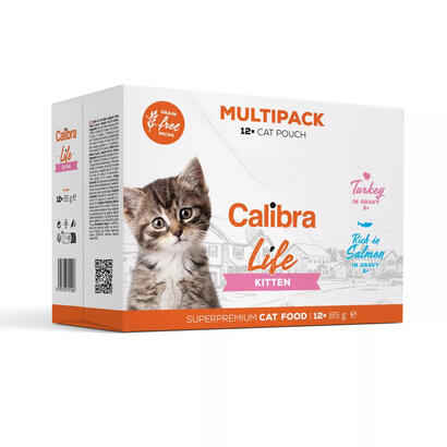 calibra-cat-life-pouch-kitten-multipack-12x85g