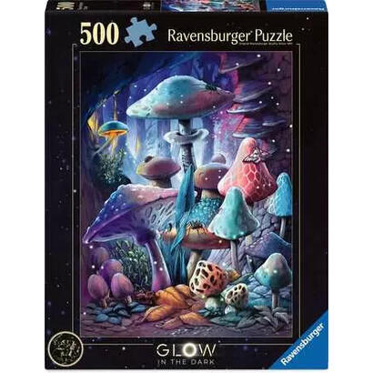 ravensburger-puzzle-glow-in-the-dark-pilze-im-mondschein-500-teile-12001386