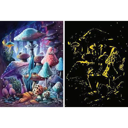 ravensburger-puzzle-glow-in-the-dark-pilze-im-mondschein-500-teile-12001386
