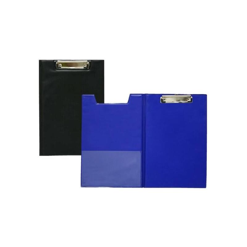 biskmark-carpeta-de-pvc-con-pinza-superior-metalica-tamaao-folio-bolsillo-interior-colores-azulnegro-aleatorios biskmark-carpeta-de-pvc-con-pinza-superior-metalica-tamaao-folio-bolsillo-interior-colores-azulnegro-aleatorios