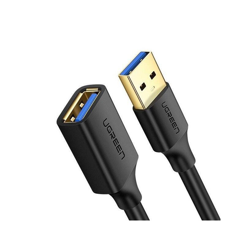 kabel-usb-30-usb-a-meski-do-usb-a-zenski-przedluzajacy-ugreen-2m-czarny
