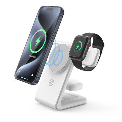 crong-magspot-pivot-stand-ladowarka-bezprzewodowa-3w1-z-magsafe-do-iphone-apple-watch-i-airpods-bialy