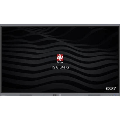 avtek-international-ts-8-lite-g-75-panel-plano-interactivo-1905-cm-75-led-wifi-420-cd-m-4k-ultra-hd-negro-pantalla-tactil-proces