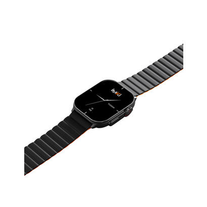 imiki-smartwatch-sf1-blackblack-orange-magnetic-strap