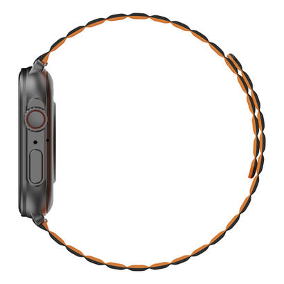 imiki-smartwatch-sf1-blackblack-orange-magnetic-strap