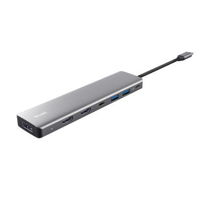 docking-usb-tipo-c-trust-dalyx-2xusb-2xhdmi-1xdisplayport-1xusb-tipo-c-pd-gris