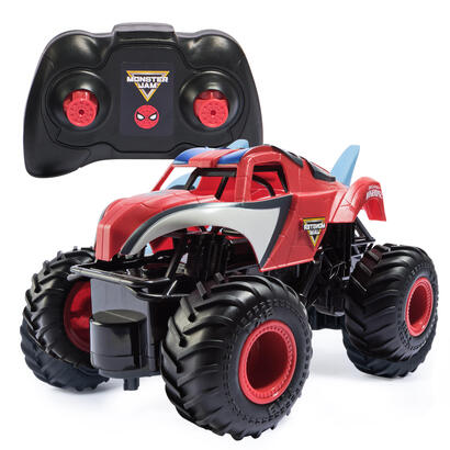 spinmaster-monster-jam-marvel-spider-man-rc-radio-control-massstab-124-6073723