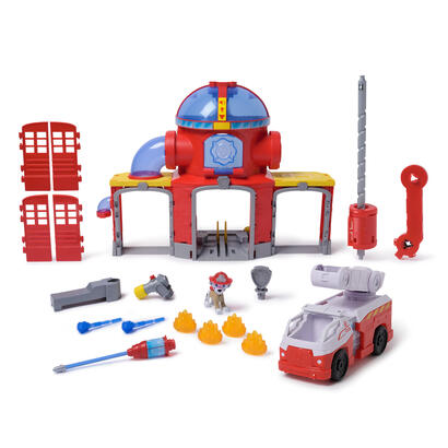 spin-master-paw-patrol-fire-rescue-set-de-juego-de-estacion-de-bomberos-juego-de-construccion-con-lanzamiento-de-misiles-efectos