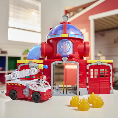 spin-master-paw-patrol-fire-rescue-set-de-juego-de-estacion-de-bomberos-juego-de-construccion-con-lanzamiento-de-misiles-efectos