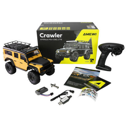 amewi-rc-crawler-mini-d90-amxrock-4wd-116-rtr-amarillo