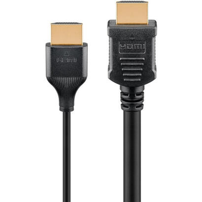goobay-slim-high-speed-hdmi-cable-mit-ethernet-8k-60hz-negro-1-meter-75298