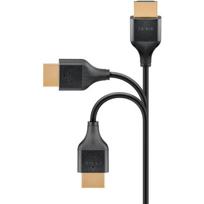 goobay-slim-high-speed-hdmi-cable-mit-ethernet-8k-60hz-negro-2-meter-75299