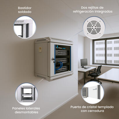 armario-rack-extralink-6u-10-gris