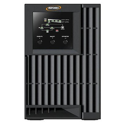 sai-infosec-e4-value-1000-sistema-de-alimentacion-ininterrumpida-ups-doble-conversion-en-linea-1-kva-3-salidas-ac