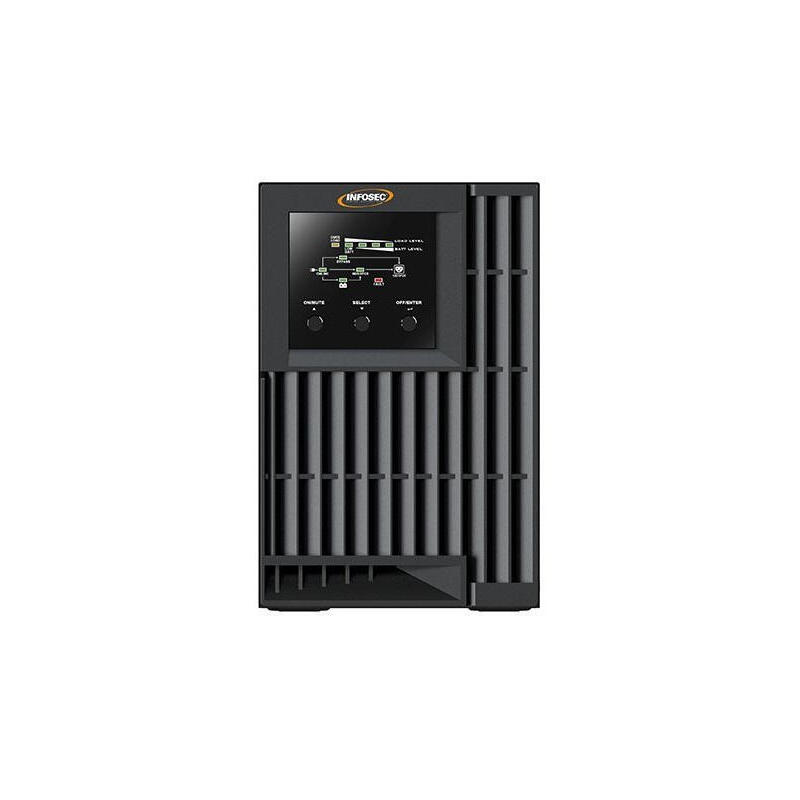 sai-infosec-e4-value-1000-sistema-de-alimentacion-ininterrumpida-ups-doble-conversion-en-linea-1-kva-3-salidas-ac