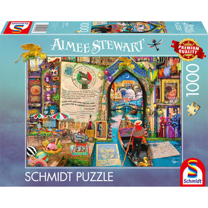 schmidt-spiele-aimee-stewart-erinnerungen-an-venedig-1000-teile-58597