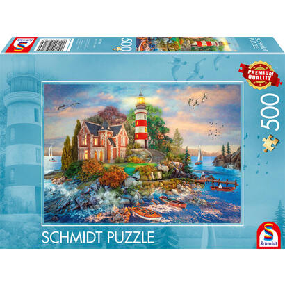 schmidt-spiele-leuchtturm-am-felsen-500-teile-59716