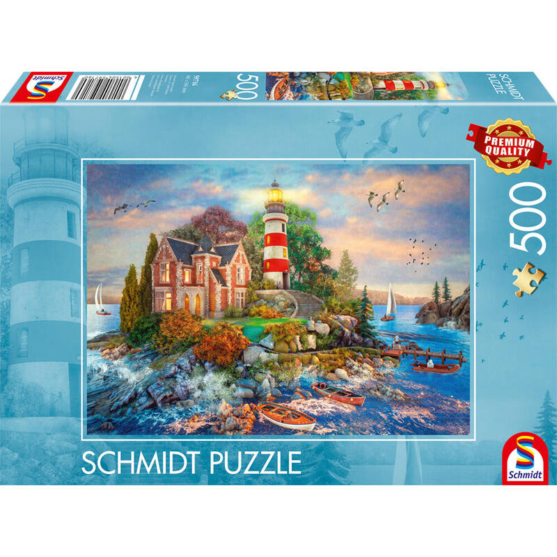 schmidt-spiele-leuchtturm-am-felsen-500-teile-59716 schmidt-spiele-leuchtturm-am-felsen-500-teile-59716
