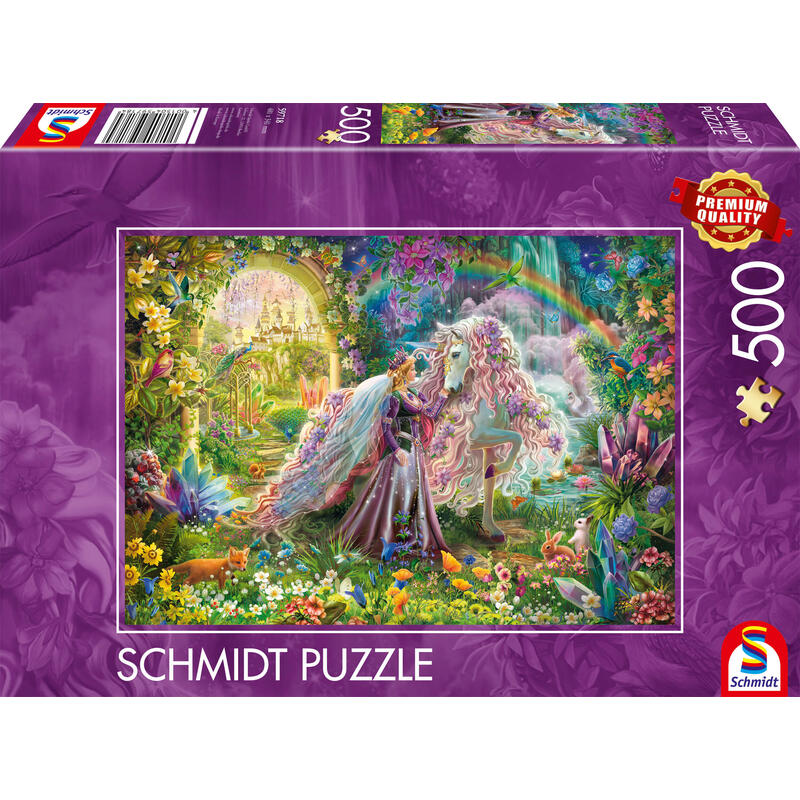 schmidt-spiele-viaje-de-ensueno-con-unicornio-rompecabezas-de-500-piezas-59718
