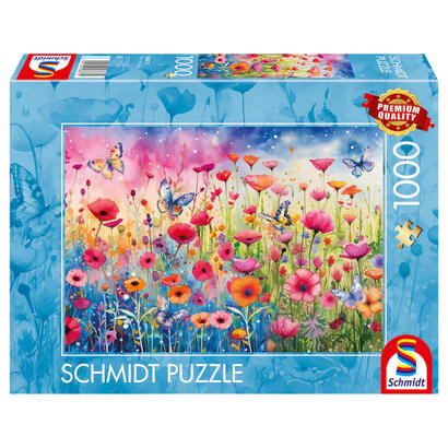 schmidt-spiele-prado-de-amapolas-rompecabezas-de-1000-piezas-58873