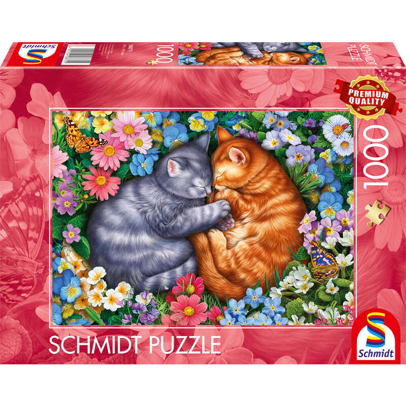 schmidt-spiele-schlafende-samtpfoten-1000-teile-58875 schmidt-spiele-schlafende-samtpfoten-1000-teile-58875
